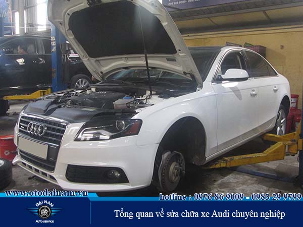 Tổng quan sửa chữa xe Audi