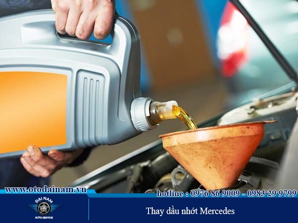 Thay dầu Mercedes - Vì sao bạn cần phải thay dầu Mercedes nhỉ?