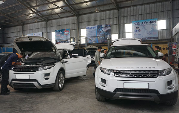Bảo dưỡng Range Rover Evoque - Đại Nam Auto là chuyên gia