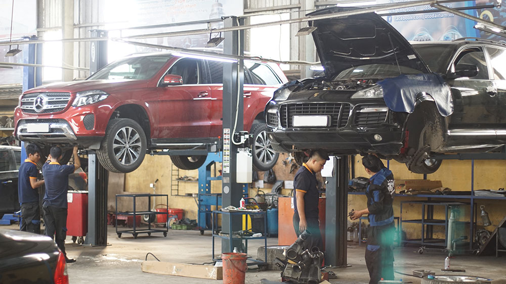 Quy trình sửa chữa, bảo dưỡng xe ô tô tại Đại Nam Auto Service