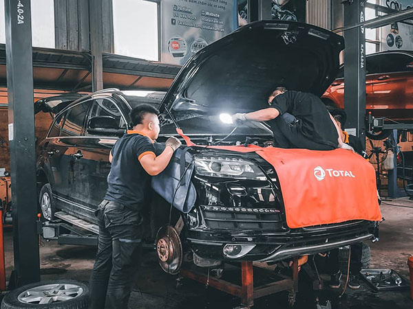 Sửa chữa Audi Q7 tại Đại Nam