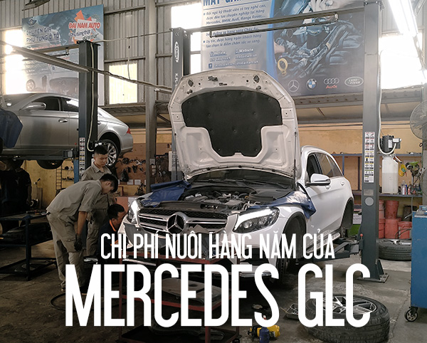 Chi phí nuôi xe Mercedes GLC hàng năm