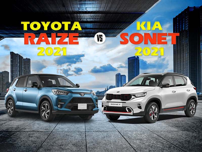 Toyota Raize và Kia Sonet - Bất phân thắng bại hay không?
