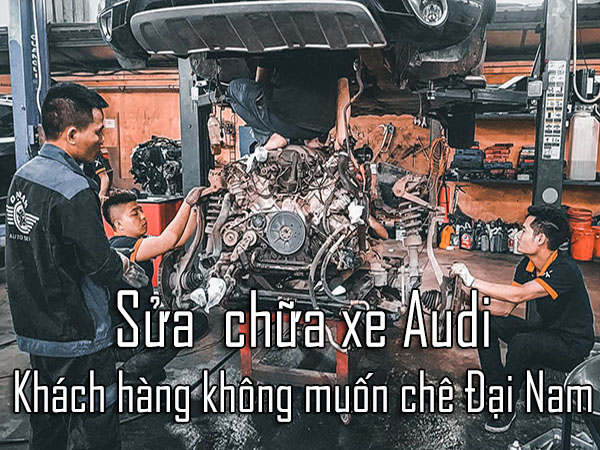 Tổng quan về sửa chữa xe Audi