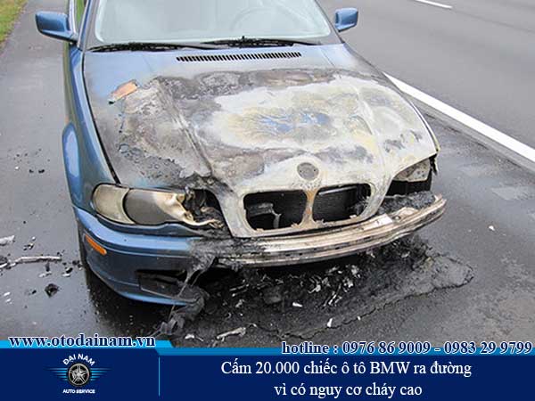 Cấm 20.000 chiếc ô tô BMW ra đường vì có nguy cơ cháy cao