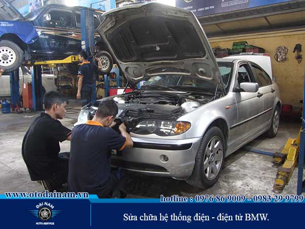 Sửa chữa hệ thống điện - điện tử BMW.
