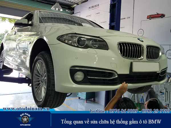Tổng quan về sửa chữa hệ thống gầm ô tô BMW