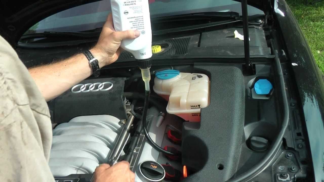 Bảo dưỡng ô tô - châm dầu hộp số Audi