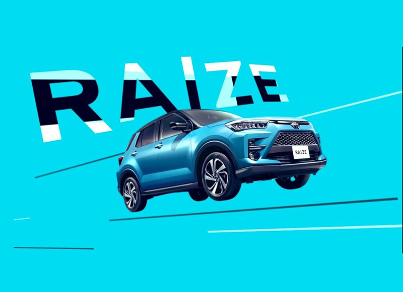 Toyota Raize 2022 sự lựa chọn mới trong phân khúc SUV cỡ nhỏ